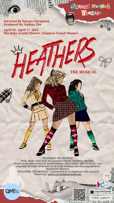Heathers: The Musical - May 5th @ Kingston Grand Theatre