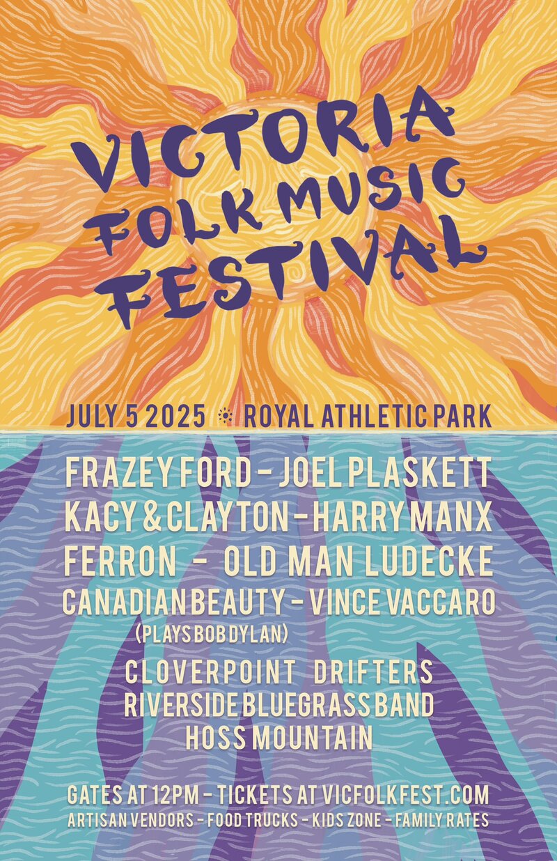 Victoria Folk Music Festival - May 6th @ Royal Athletic Park