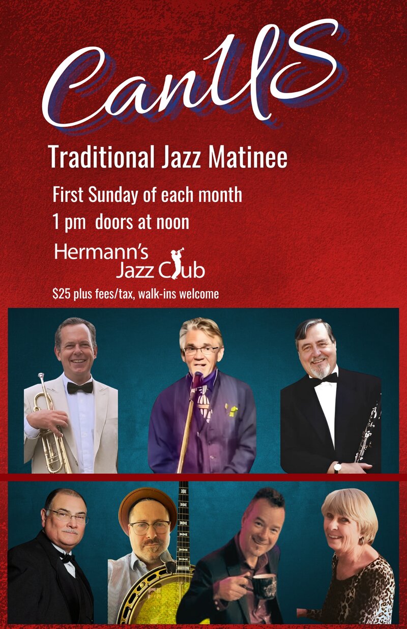 CanUS | Traditional Jazz Matinee - May 7th @ Hermann's Jazz Club