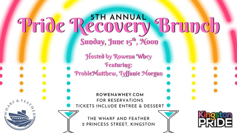 Pride Recovery Drag Brunch - May 6th @ Wharf & Feather