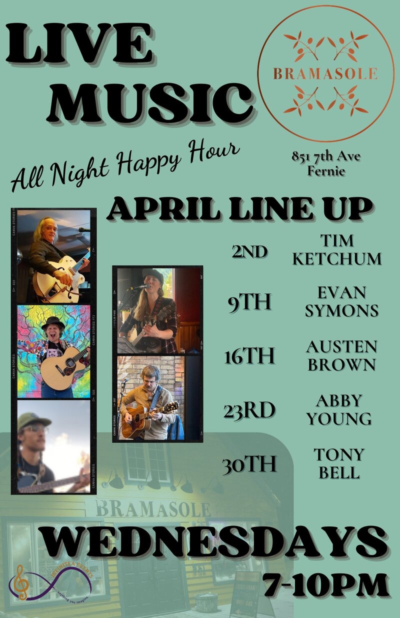 Live Music Wednesdays at Bramasole - Apr 30th @ Bramasole Restaurant