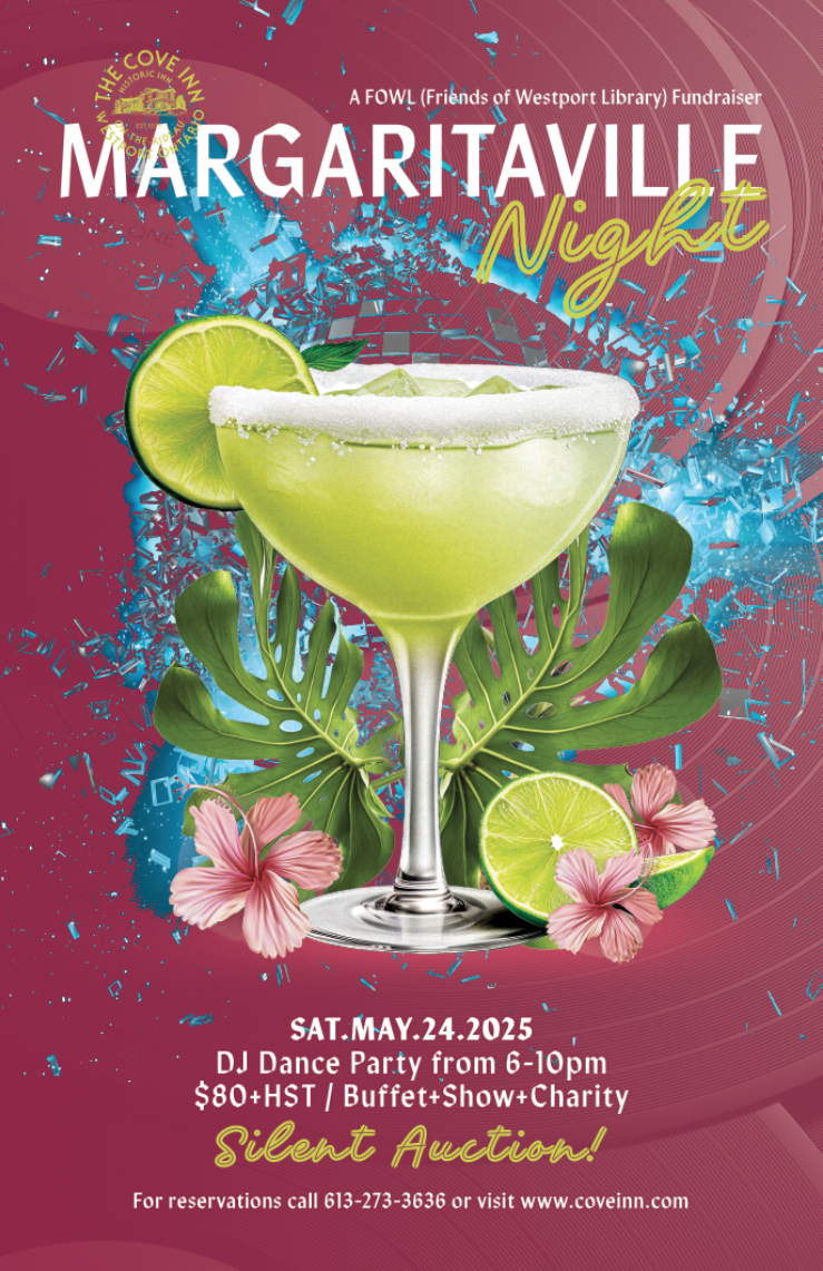 Margaritaville Night for FOWL with DJ Dance Party!: DJ Marc Pothier @ The Cove Inn May 24 2025 - Jun 20th @ The Cove Inn