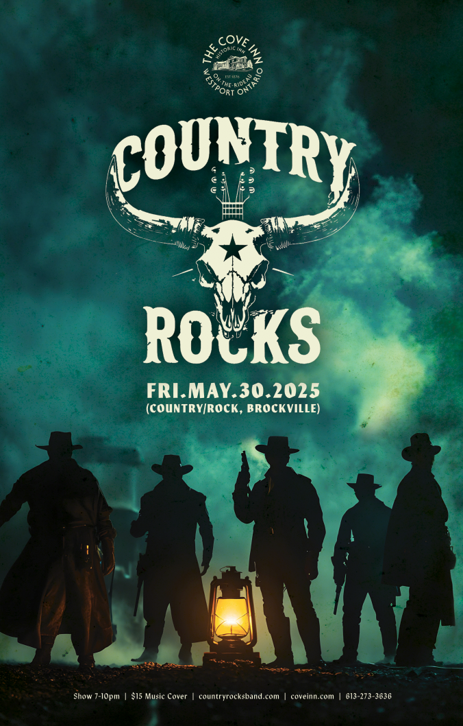 Country Rocks @ The Cove Inn May 30 2025 - May 24th @ The Cove Inn