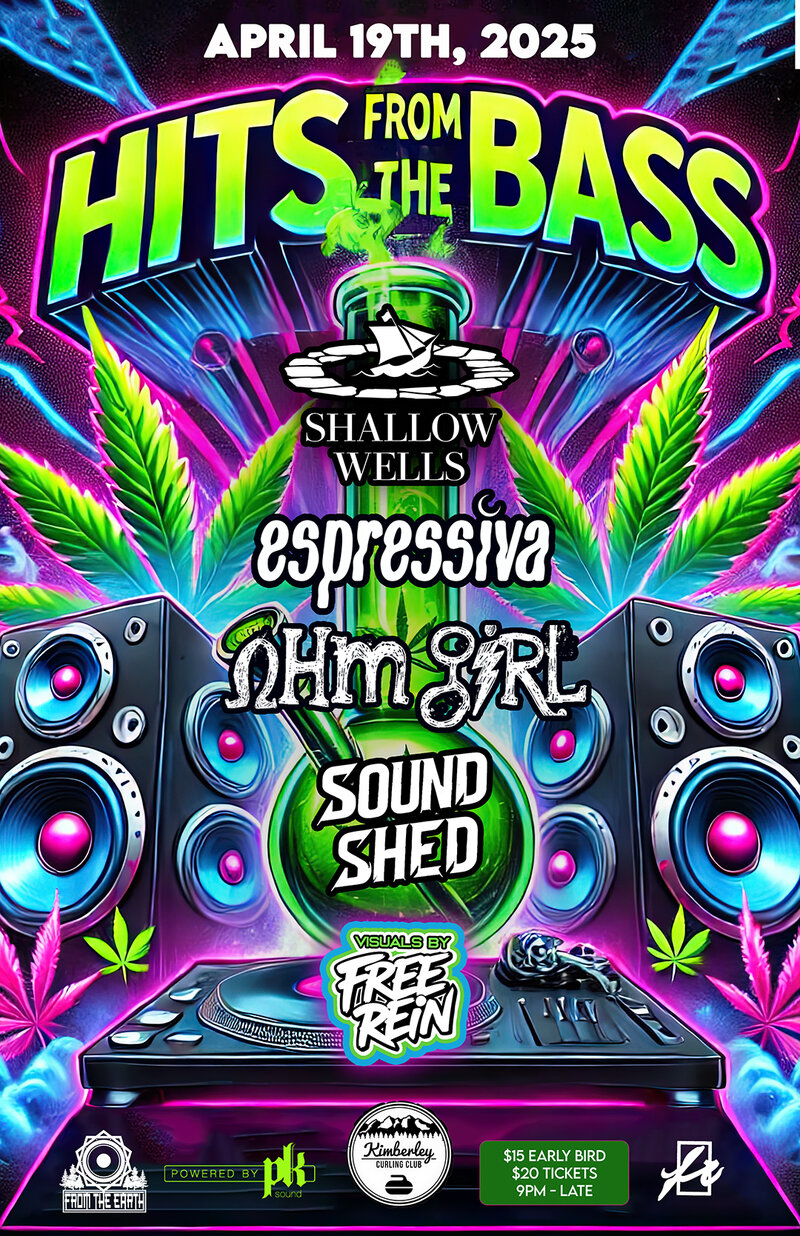Hits From the Bass - May 6th @ Kimberley Curling Club