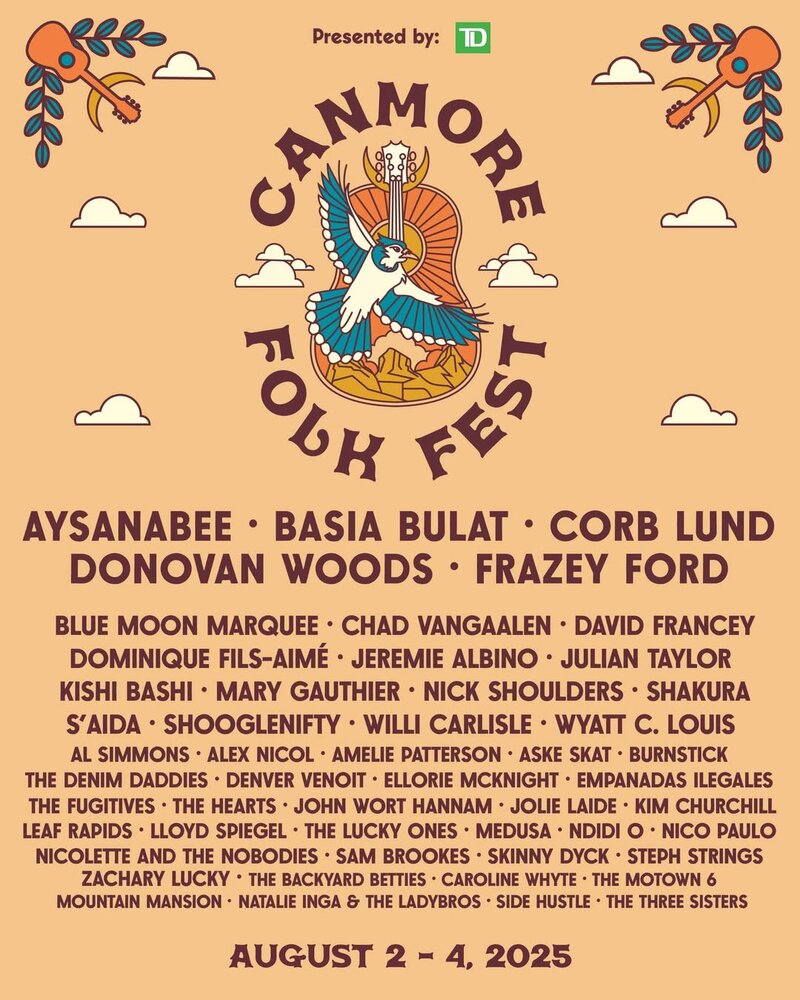 Canmore Folk Festival 2025 - Apr 30th @ Centennial Park