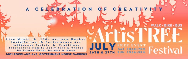 ArtisTree Festival - May 6th @ Government House