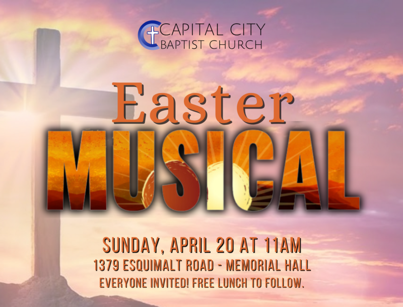 Easter Musical - Jun 8th @ Esquimalt Memorial Hall, 1379 Esquimalt Road