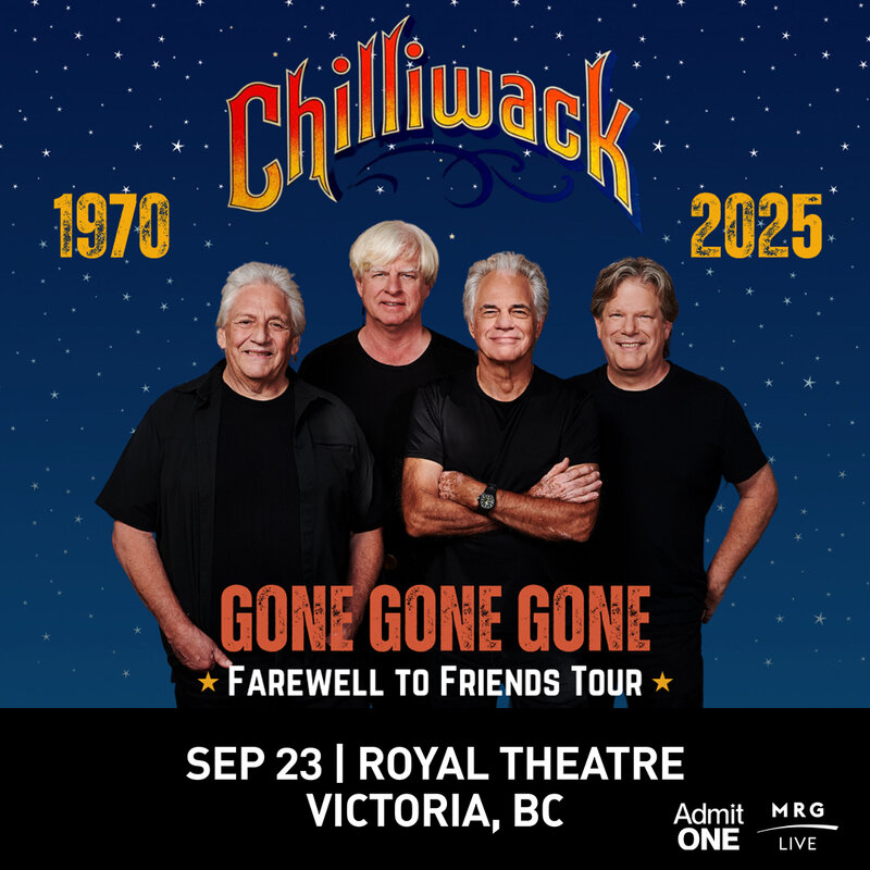 Chilliwack - Farewell to Friends Tour - May 8th @ Royal Theatre