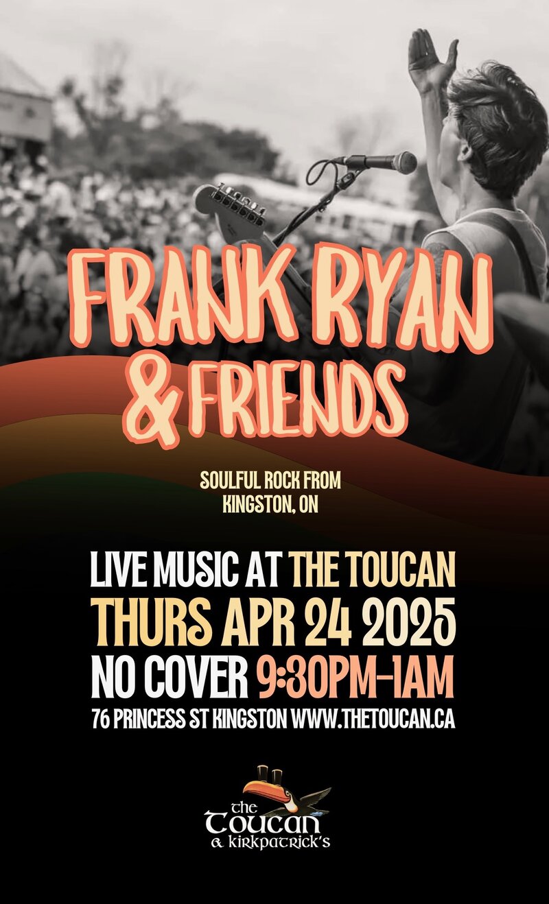 Frank Ryan @ The Toucan Apr 24 2025 - May 2nd @ The Toucan