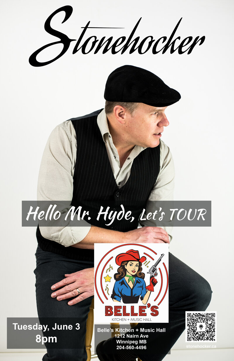 Hello Mr Hyde, Let's Tour! - May 6th @ Belle's Kitchen + Music Hall