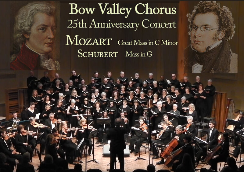 BOW VALLEY CHORUS: 25th Anniversary Concert - May 25th @ Silvertip Resort