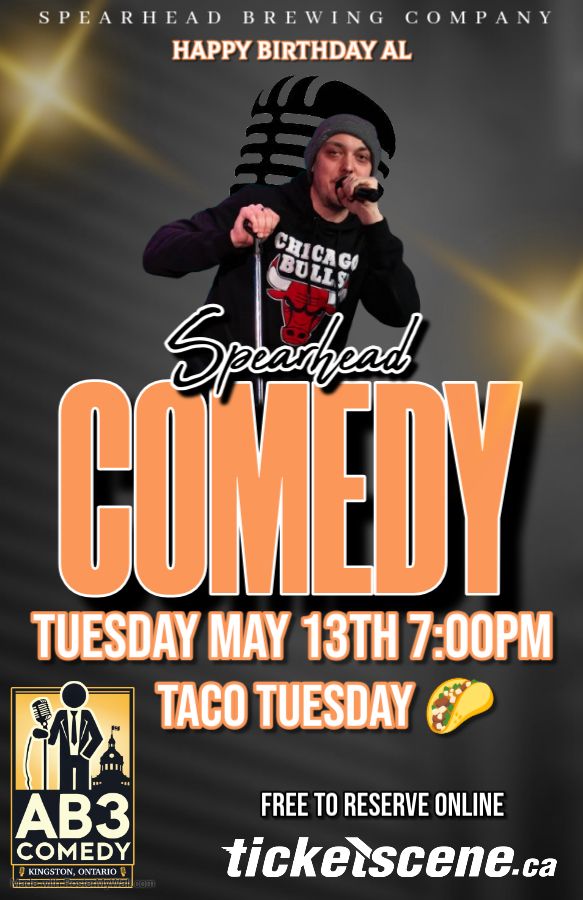 Comedy Night: Happy Birthday Al Babcock - May 1st @ Spearhead Brewery