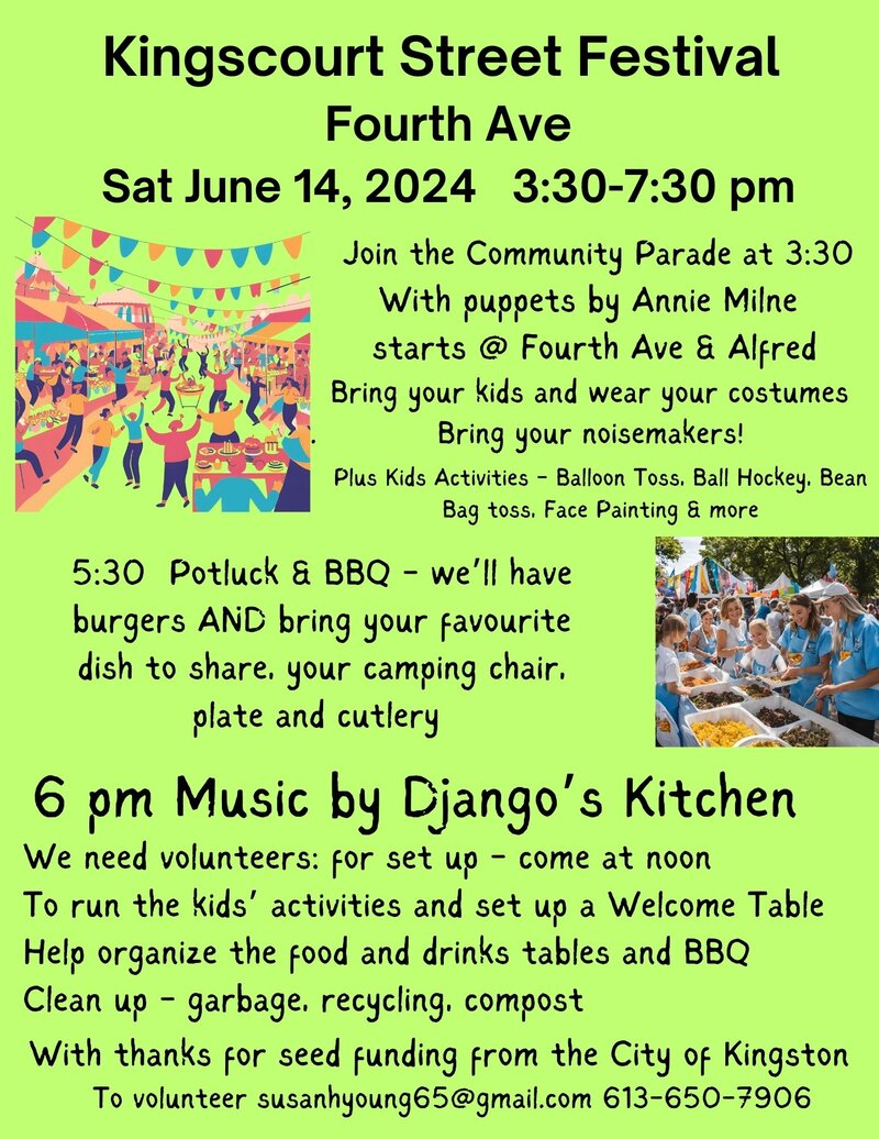 Kingscourt Street Festival @ Fourth Ave and Alfred Street - Jun 14, 2025
