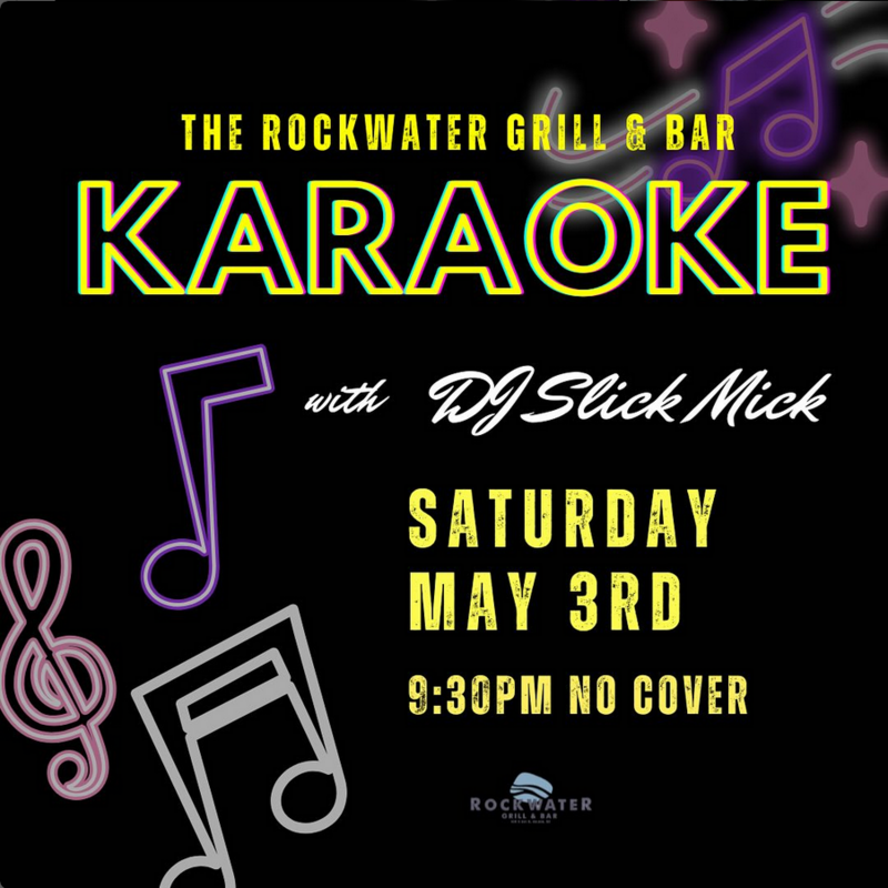 Karaoke at the Rockwater! - May 25th @ Rockwater Grill & Bar
