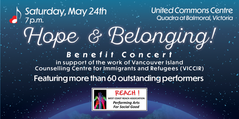 Hope and Belonging - May 6th @ United Commons (First Metropolitan United Church)
