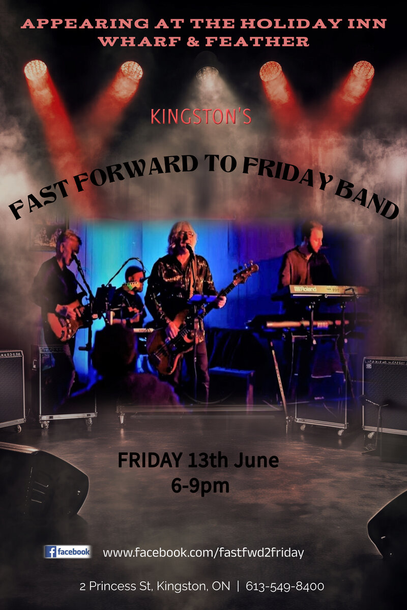 Fast Forward to Friday @ Wharf & Feather Jun 13 2025 - May 6th @ Wharf & Feather