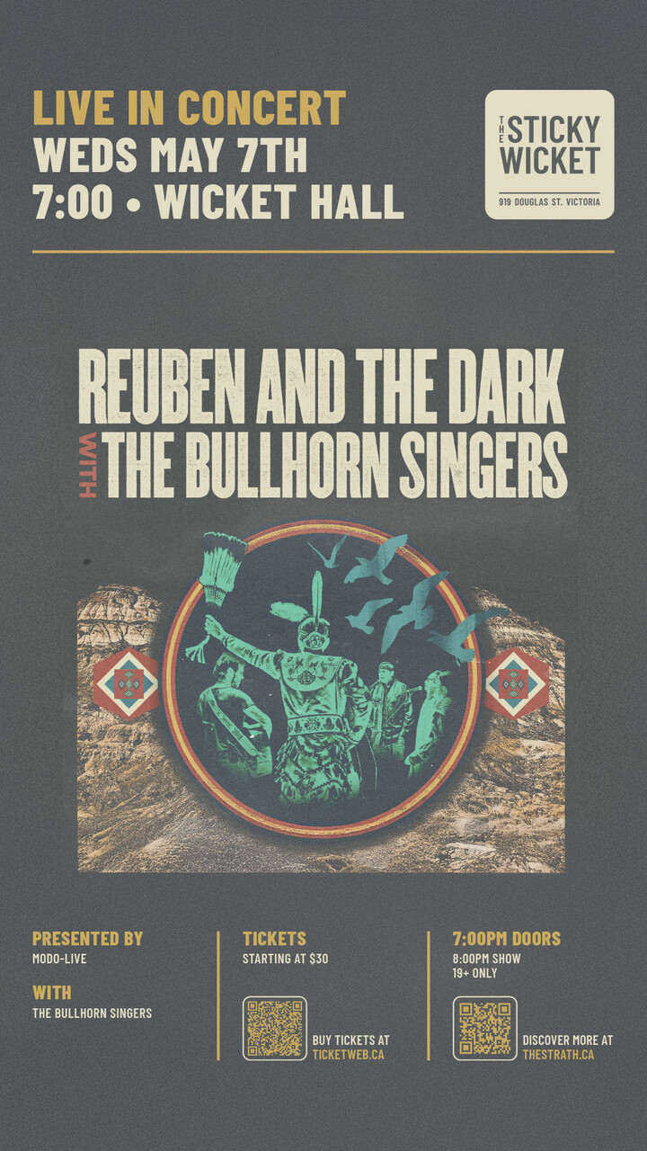 REUBEN AND THE DARK WITH SPECIAL GUESTS THE BULLHORN SINGERS - May 6th @ Studio 919