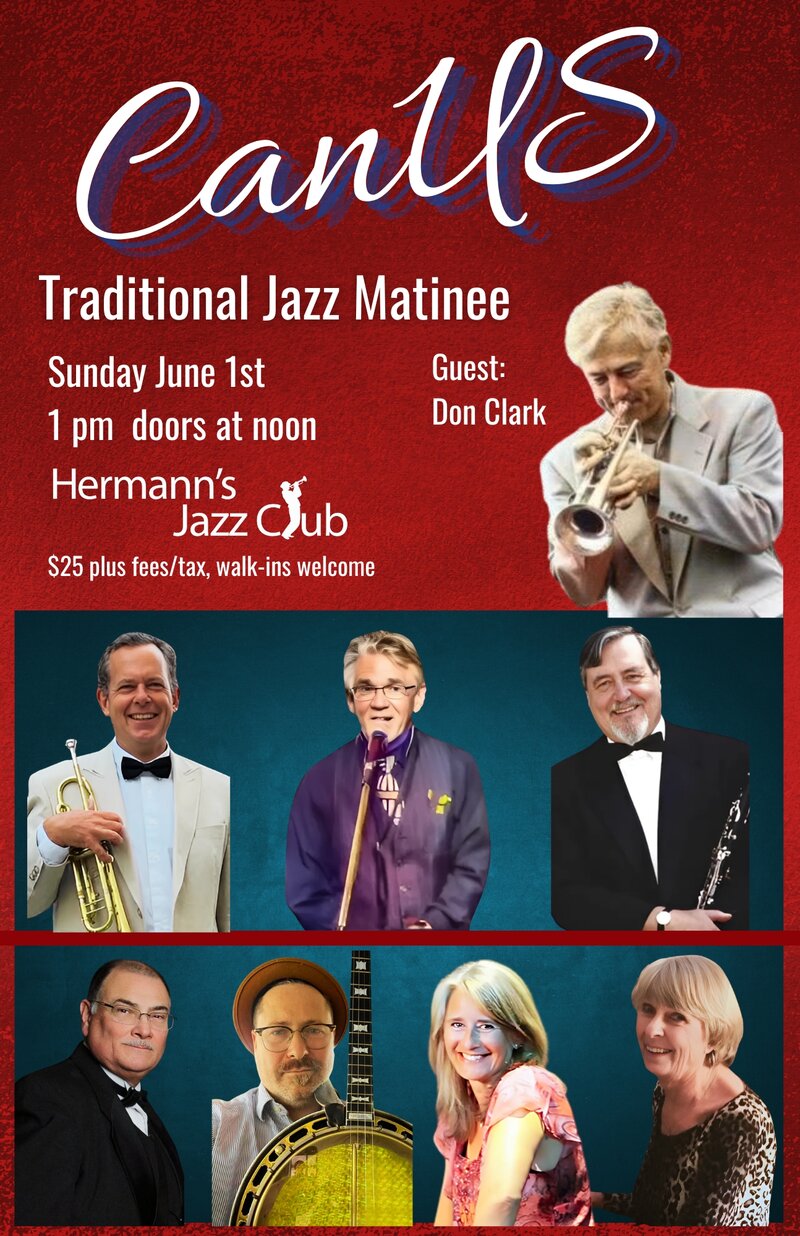 CanUS | Traditional Jazz Matinee - May 8th @ Hermann's Jazz Club