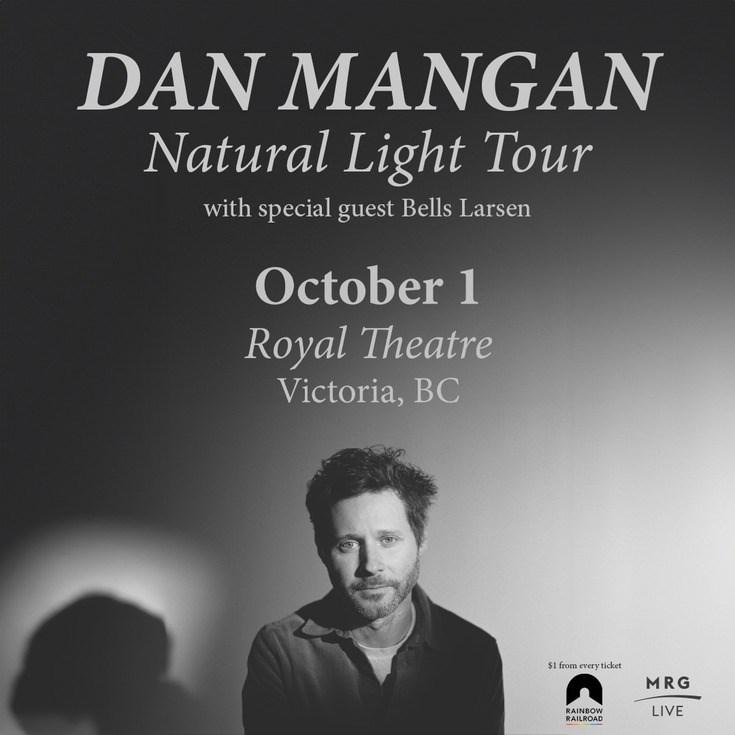 Mrg Live Presents Dan Mangan @ Royal Theatre - Oct 01, 2025