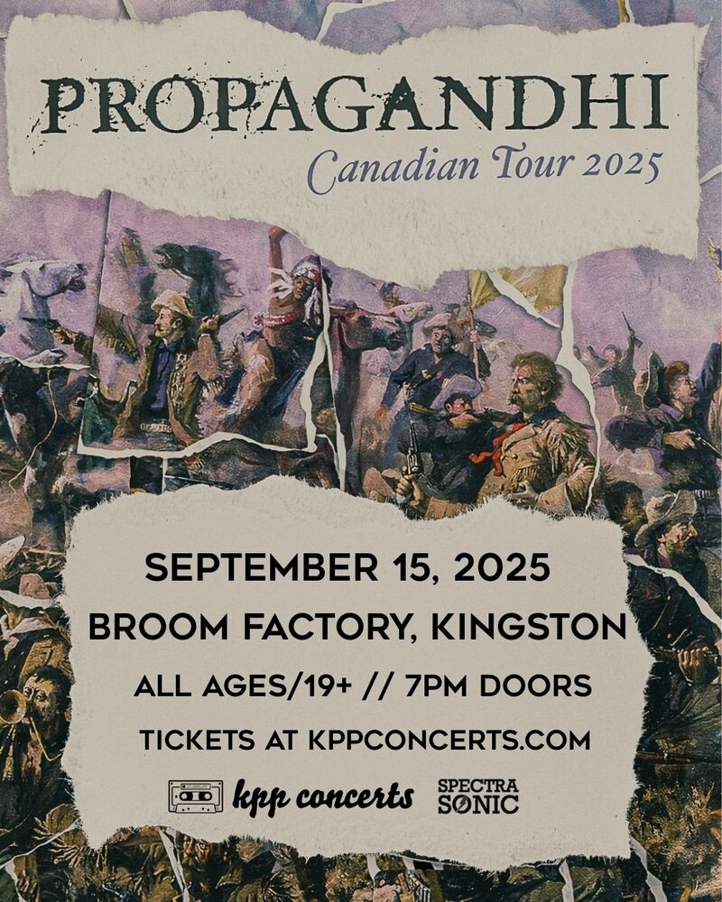 Propagandhi, Forty Seven Teeth, Wax Mannequin @ Broom Factory Sep 15 2025 - May 5th @ Broom Factory