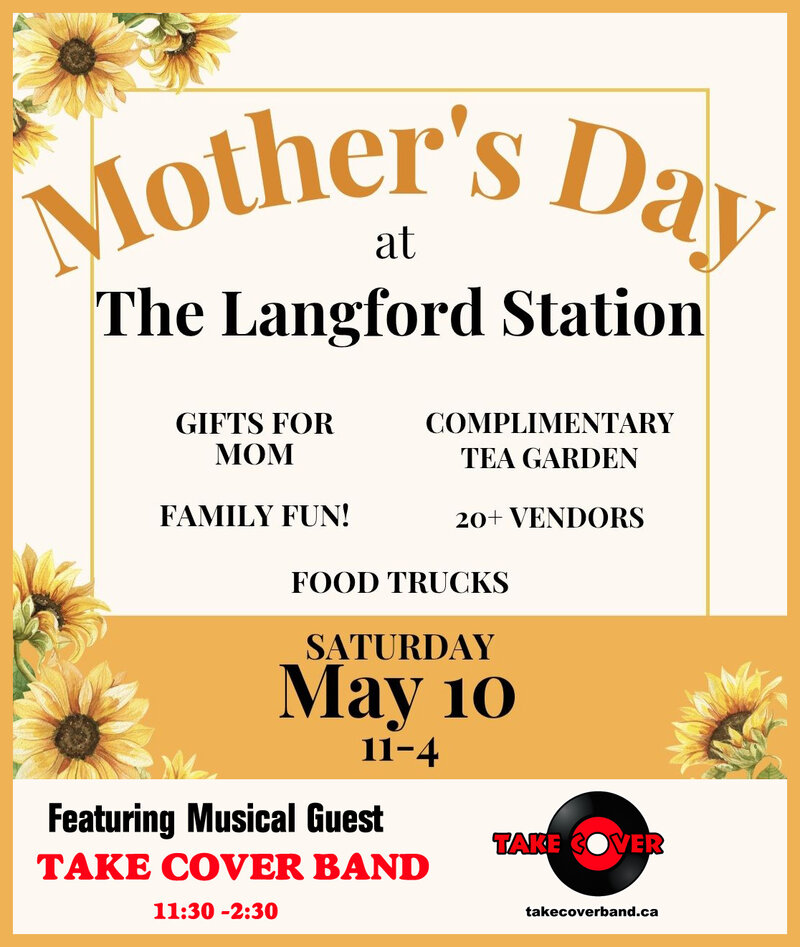 Mother's Day at Langford Station With Take Cover Band @ The Langford Station - May 10, 2025