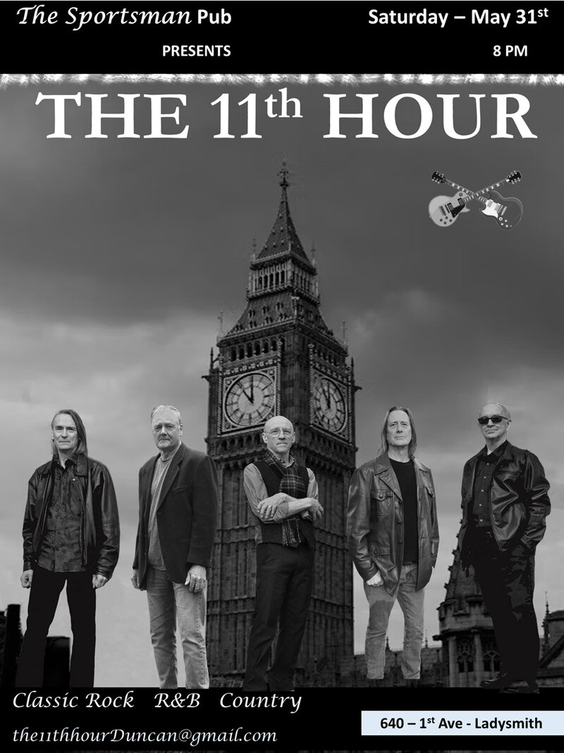 The Sportsman Pub presents "The 11th HOUR" - Apr 30th @ Sportsman pub