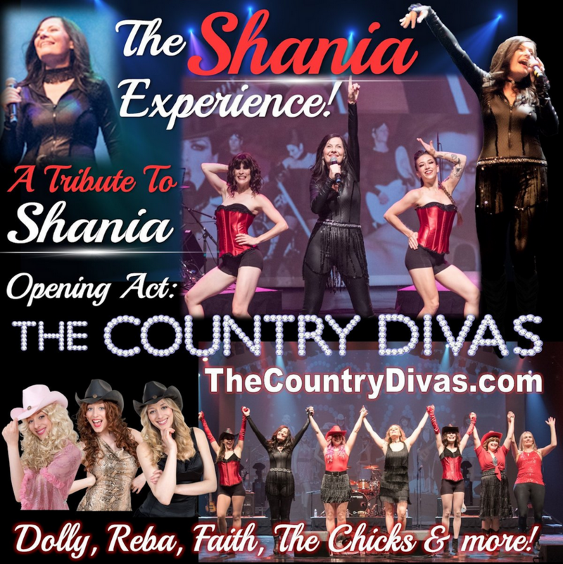 The Shania Experience with The Country Divas - Jun 17th @ Key City Theatre