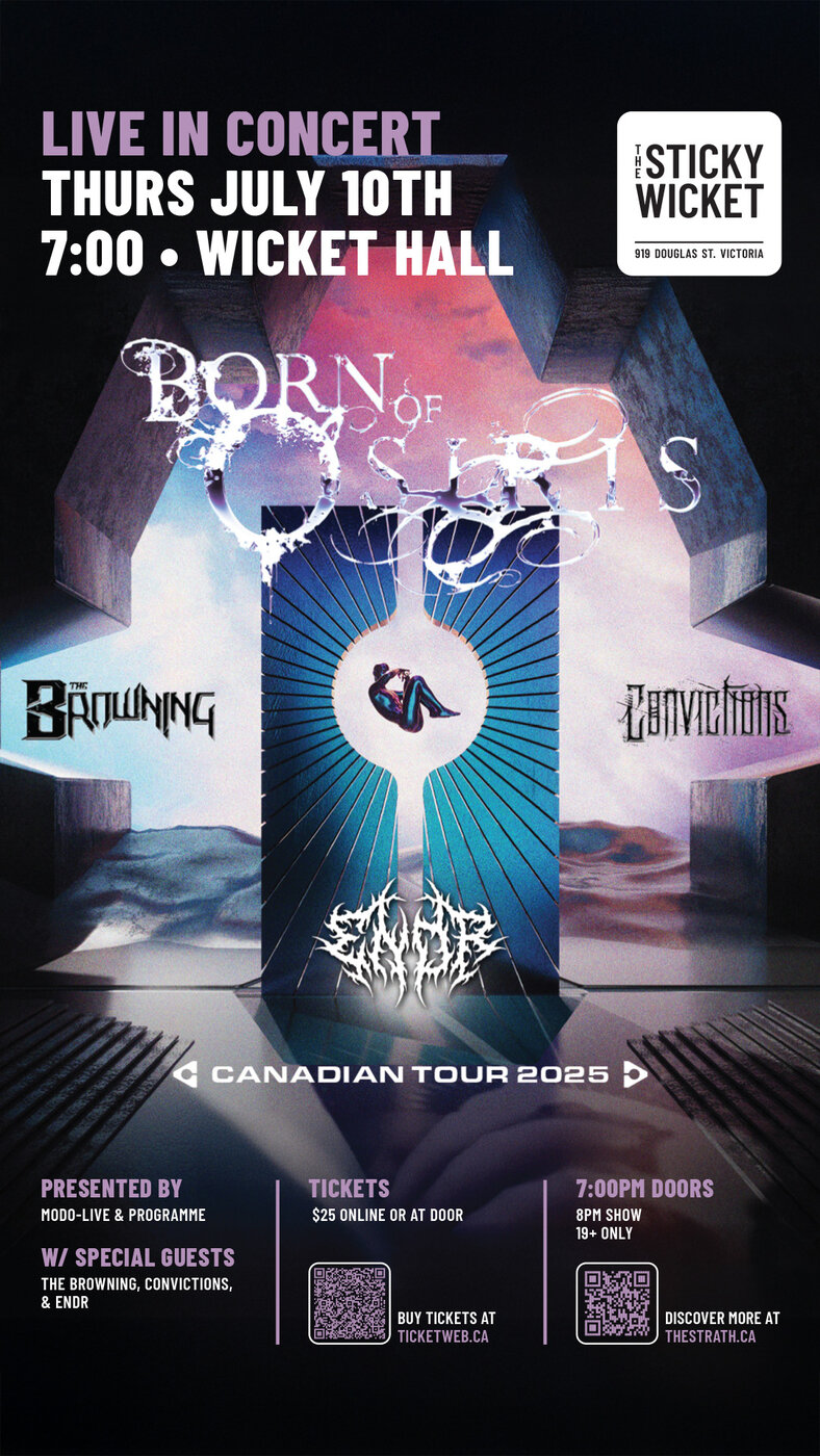BORN OF OSIRIS WITH THE BROWNING, CONVICTIONS & ENDR - May 5th @ Studio 919