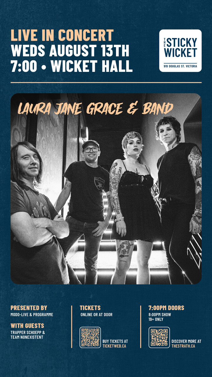 LAURA JANE GRACE WITH TRAPPER SCHOEPP & TEAM NONEXISTENT - May 5th @ Studio 919