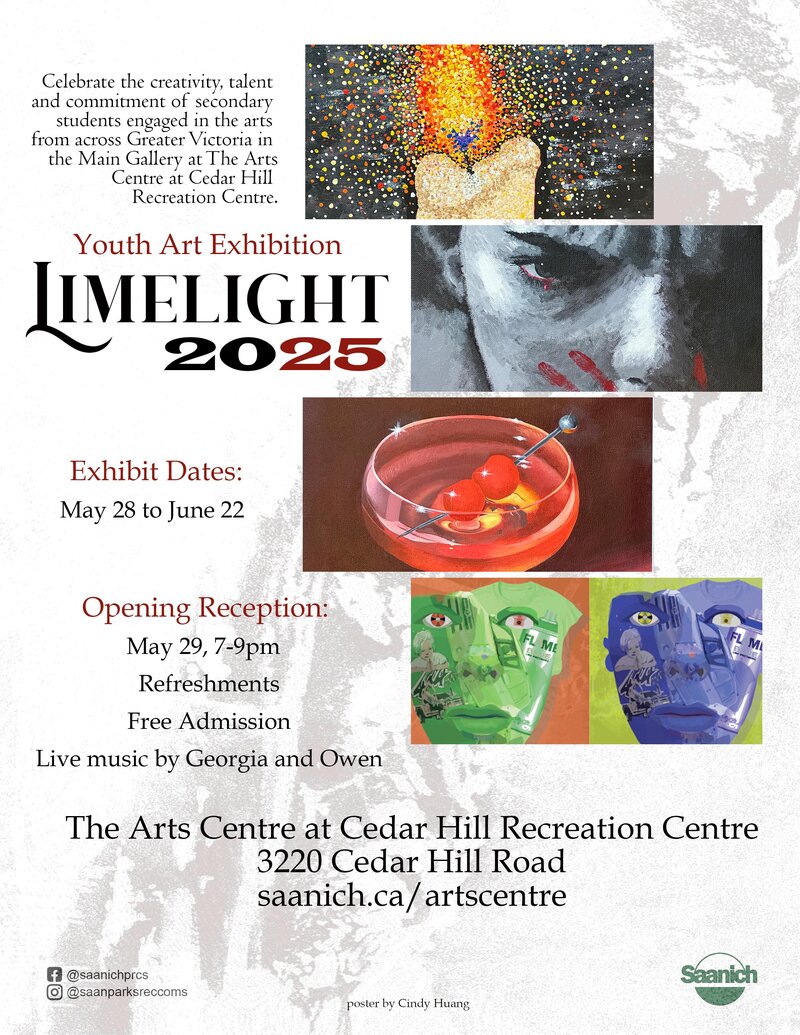Limelight Youth Art Exhibition @ Cedar Hill Recreation Centre - May 28, 2025
