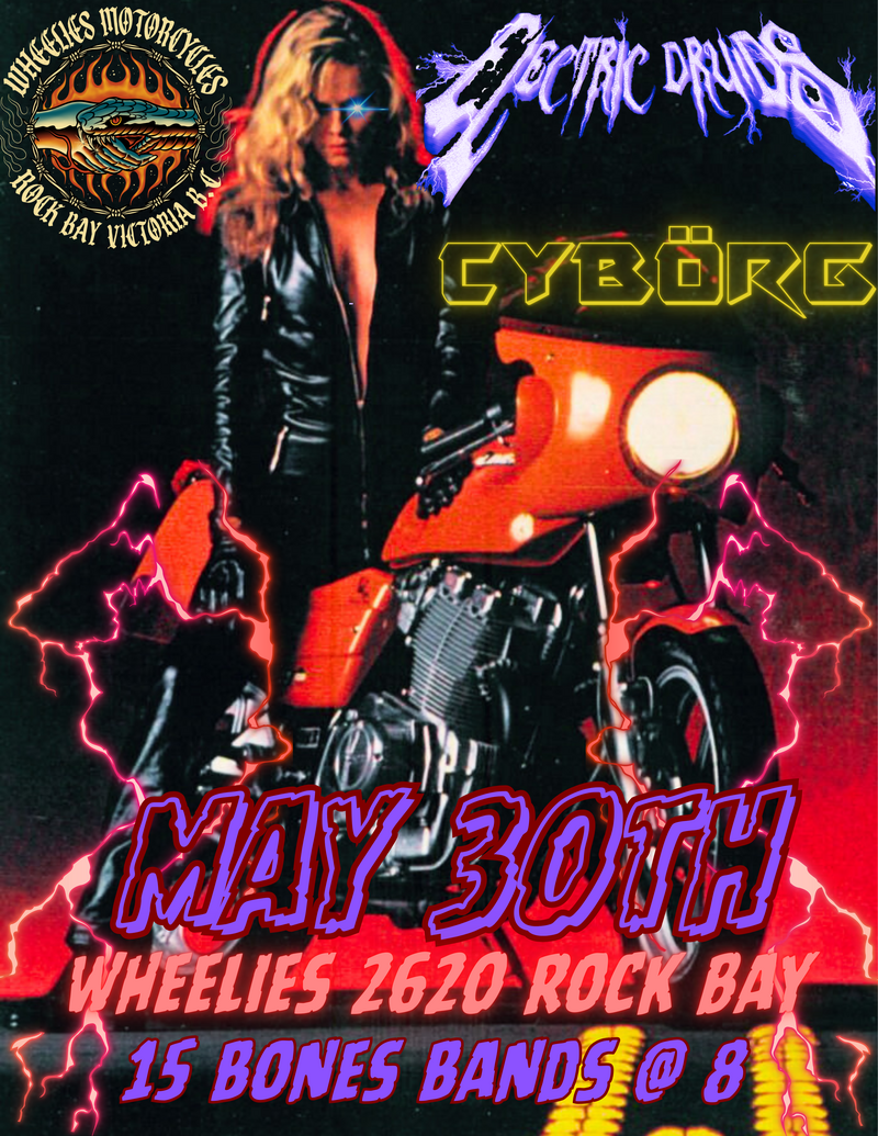 Hard Rock Show! - May 12th @ Wheelies Motorcyles