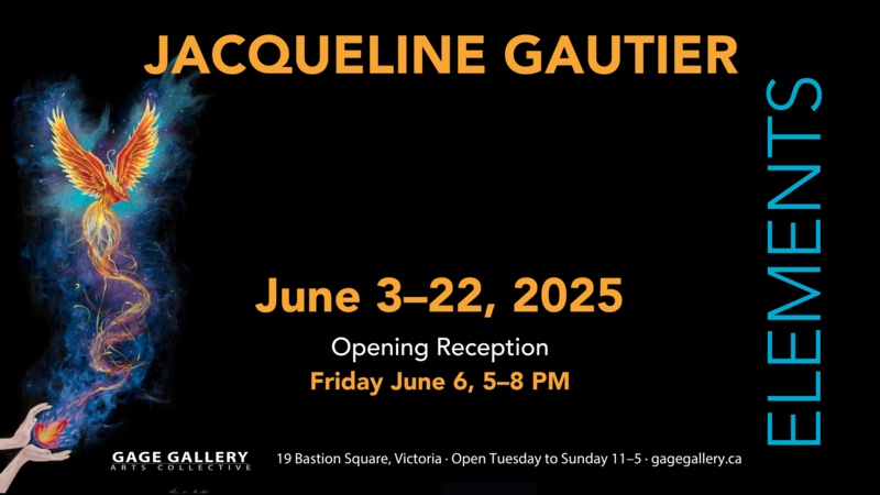"Elements" by Jacqueline Gautier - May 19th @ Gage Gallery Arts Collective