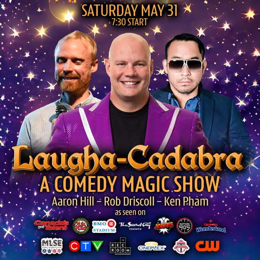 Laugha-Cadabra - Comedy Magic Show - May 14th @ La Vida Bistrobar and Social
