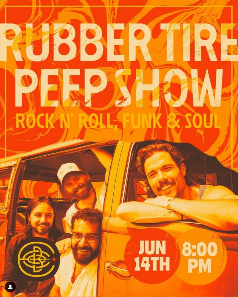 Return of Rubber Tire Peep Show at Encore Brewing - May 6th @ Encore Brewing