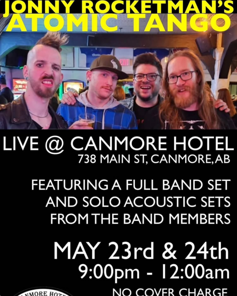 JRAT at The Ho! - May 6th @ Canmore Hotel