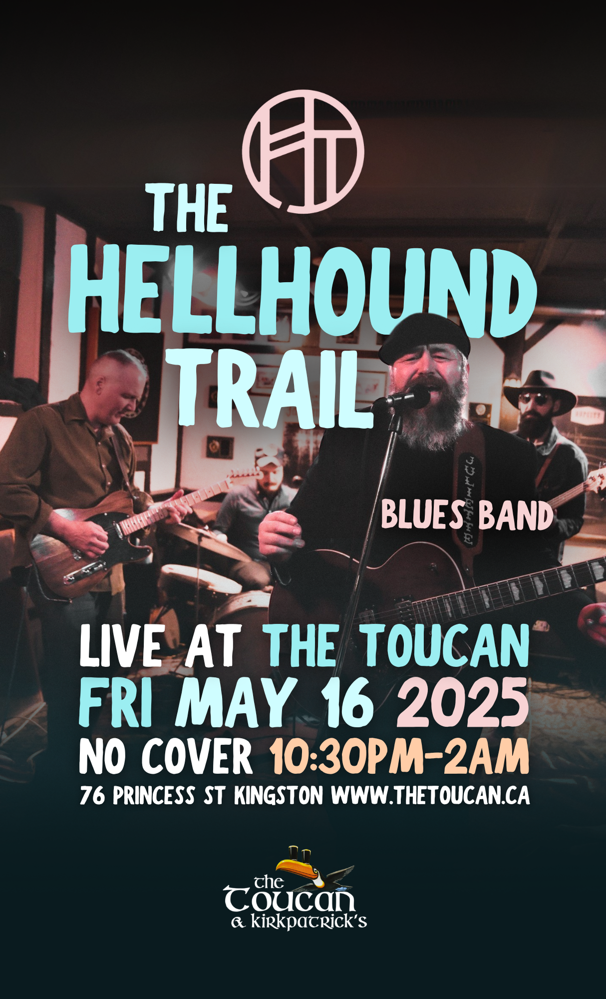 Hellhound Trail @ The Toucan May 16 2025 - May 6th @ The Toucan