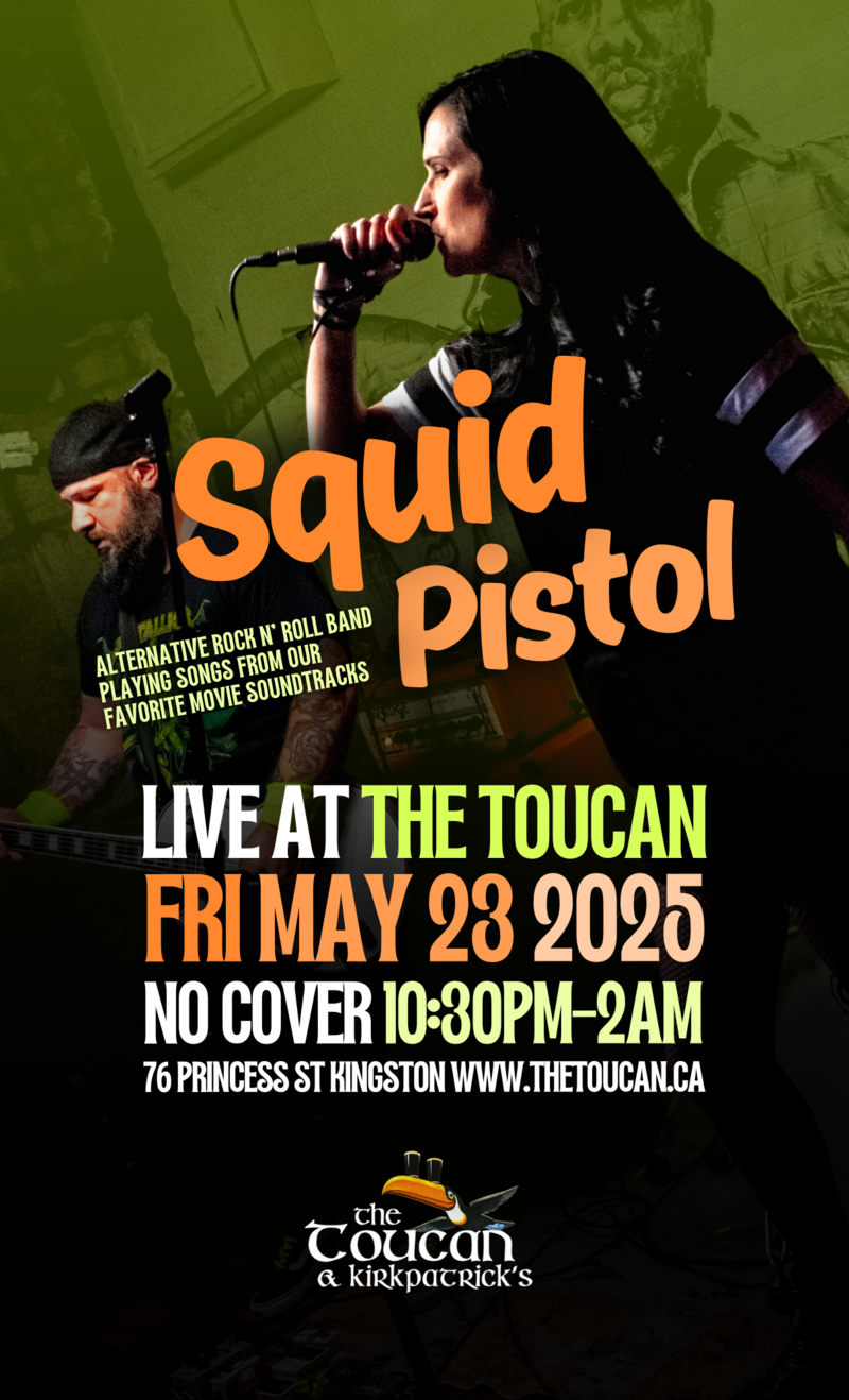 SQUID Pistol @ The Toucan May 23 2025 - May 7th @ The Toucan
