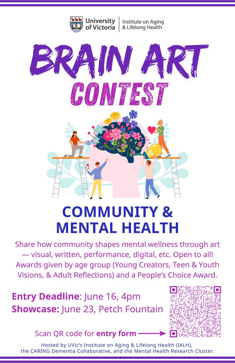 2025 Brain Art Contest & Showcase @ Petch Fountain, University of Victoria - Jun 23, 2025