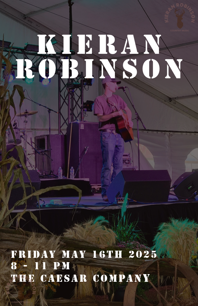 Kieran Robinson  @ The Caesar Company May 16 2025 - May 6th @ The Caesar Company