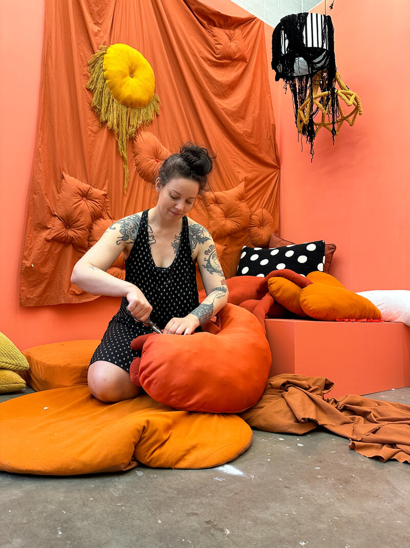 Unravelling Inner Thread: Artist Talk and Q+A - May 12th @ the fifty fifty arts collective