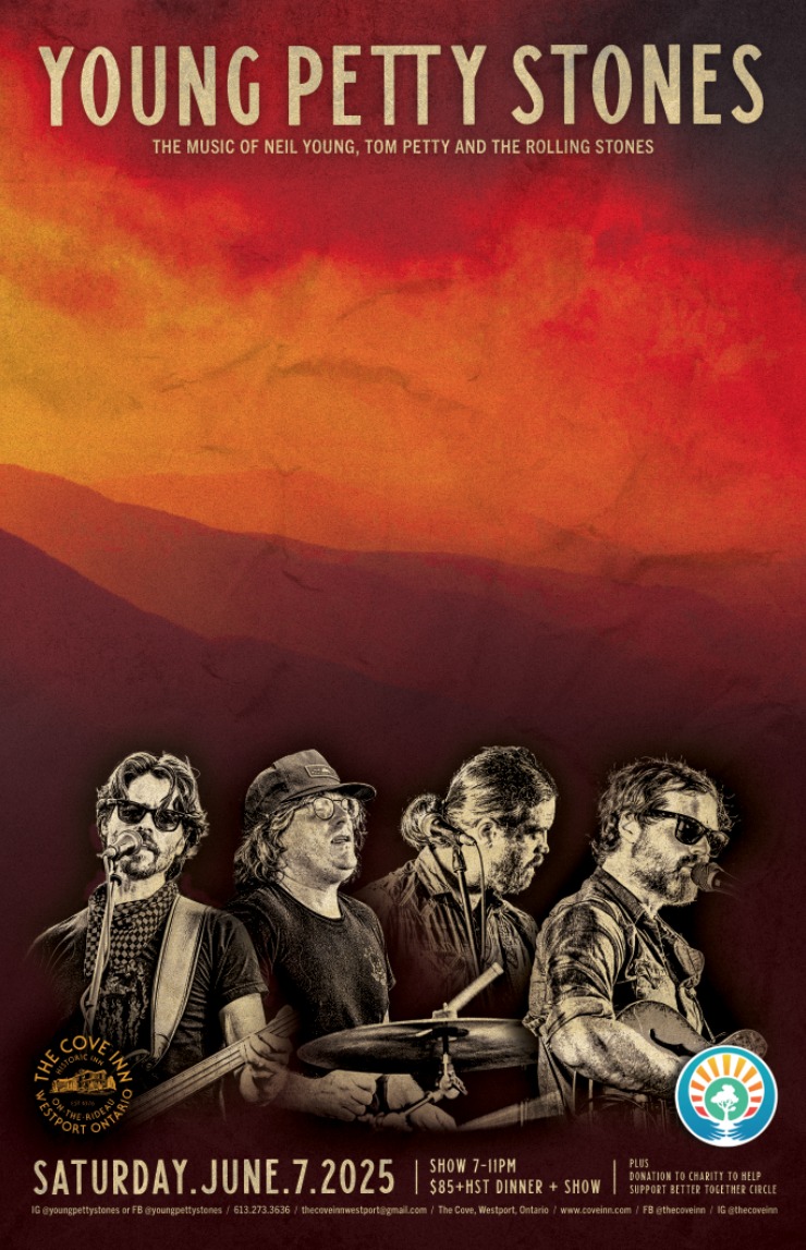 Young Petty Stones @ The Cove Inn Jun 7 2025 - May 6th @ The Cove Inn