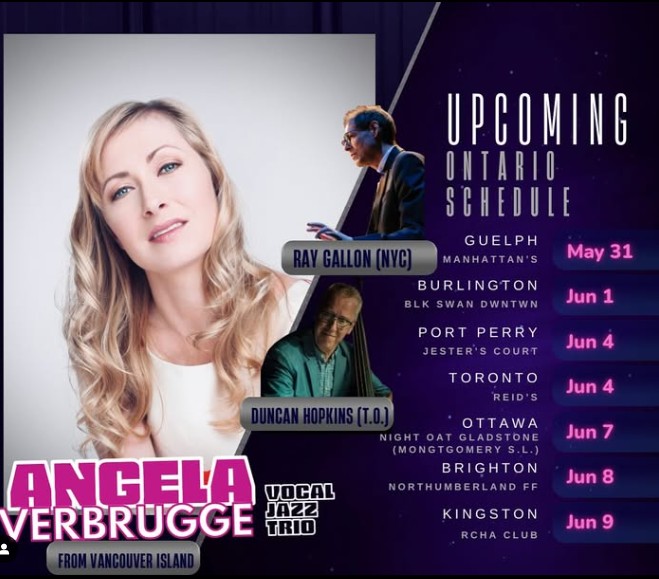Angela Verbrugge - May 7th @ The Club at the R.C.H.A.