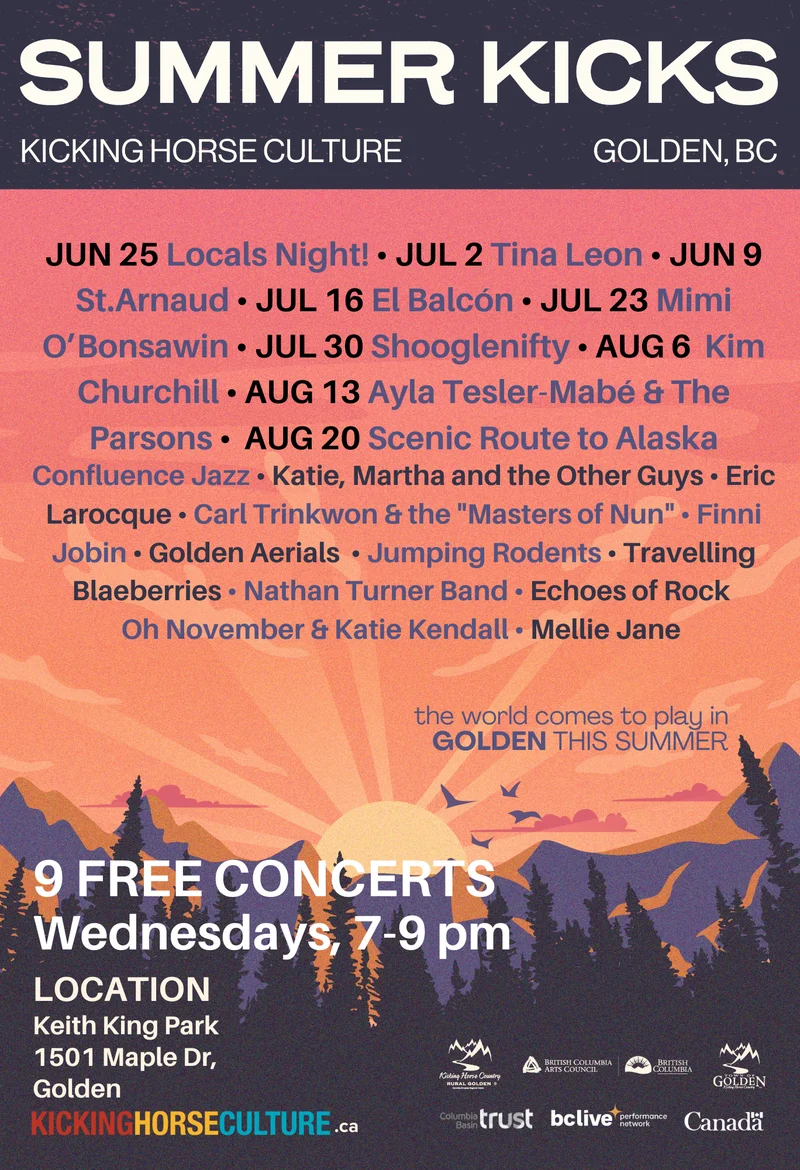 Summer Kicks 2025: Kim Churchill w/ Echoes of Rock - May 6th @ Keith King Park