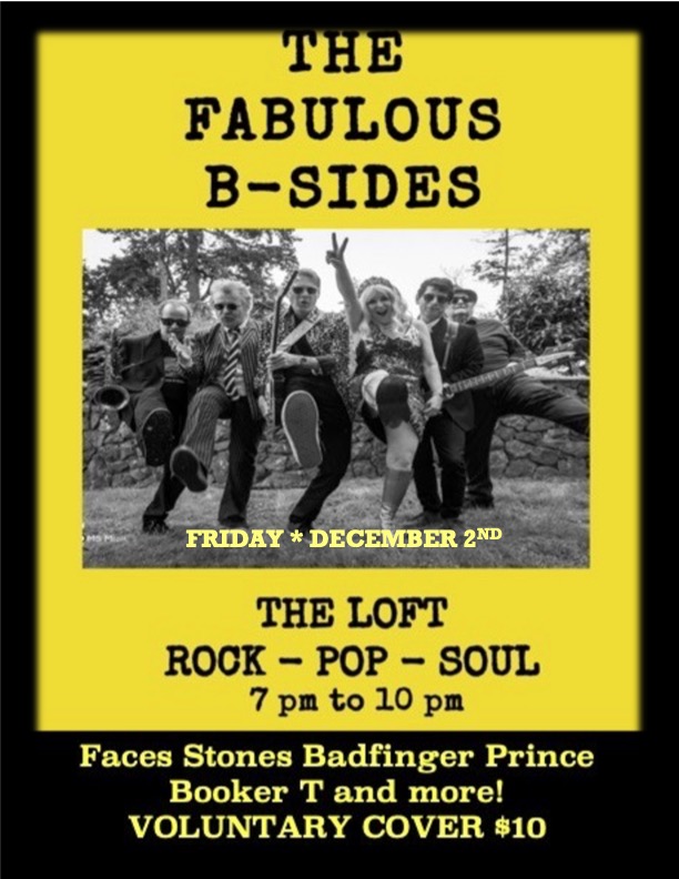 The Fabulous B-Sides - May 7th @ The Loft (Victoria)