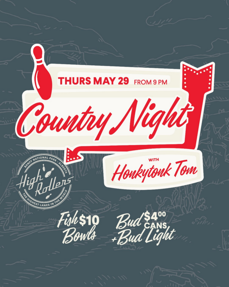 Country Night - Jun 8th @ High Rollers