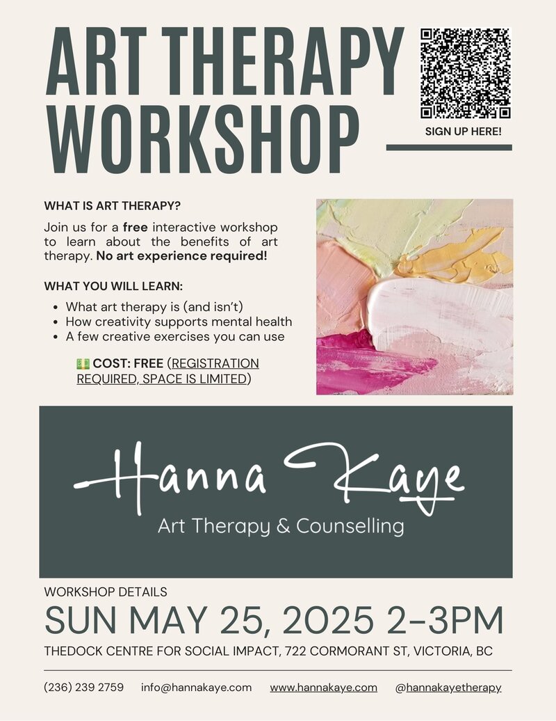 What is Art Therapy? FREE Workshop - May 14th @ The Dock