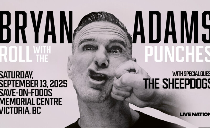 Bryan Adams: Roll With the Punches Tour - May 8th @ Save-On-Foods Memorial Centre