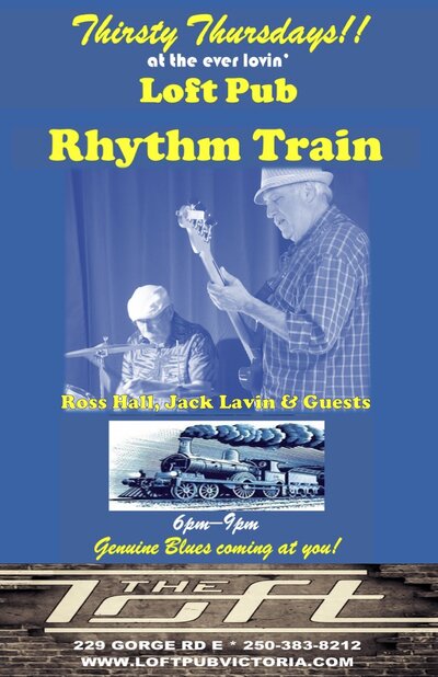 Rhythm Train - May 27th @ The Loft (Victoria)