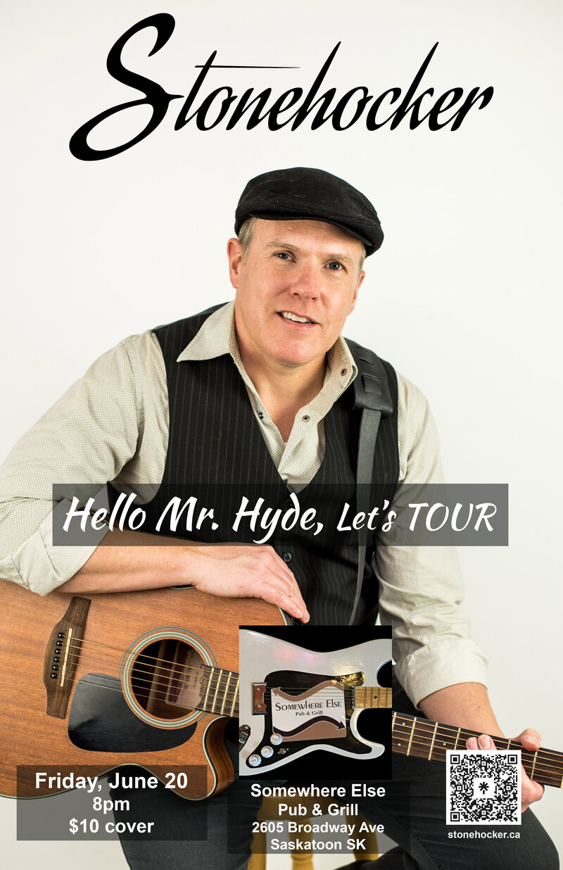Hello Mr Hyde, Let's Tour! - May 6th @ Somewhere Else Pub and Grill