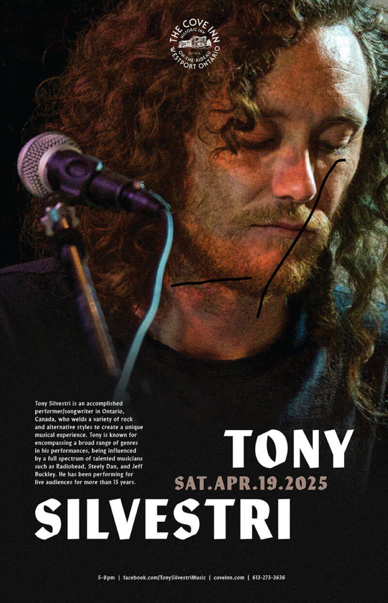 Original Thursdays: Tony Silvestri @ The Cove Inn Jul 17 2025 - May 9th @ The Cove Inn